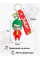 Брелок Джокер Joker іграшка на рюкзак, ключі 7 см