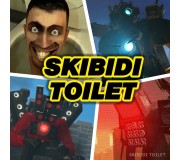 Брелки «Skibidi Toilets» (Скібіді Туалети): вірусні герої на рюкзак