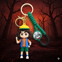 Брелок фигурка Дастин Хендерсон из сериала Очень странные дела Stranger Things Dustin на ключи рюкзак сумку пенал, игрушка 8,2 см