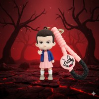 Брелок фигурка Одинадцять из сериала Очень странные дела Stranger Things Eleven на ключи рюкзак сумку пенал, игрушка 8 см