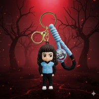 Брелок фигурка Эдди Мансон из сериала Очень странные дела Stranger Things Eddie Munson на ключи рюкзак сумку пенал, игрушка 8 см