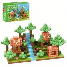 Магнитный конструктор Майнкрафт Minecraft кубики на магнитах блоки 100 дет.
