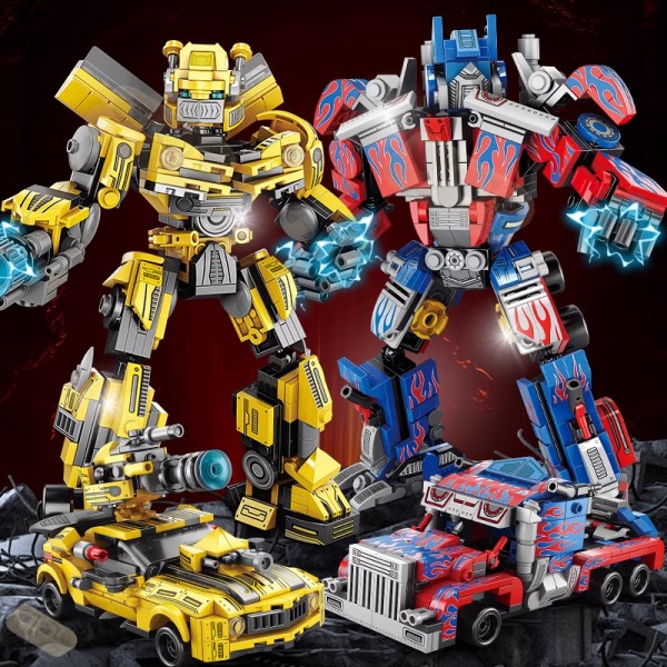 Конструктор трансформер Оптимус прайм Optimus Prime машина трансформер робот дитячий іграшка 240 дет.