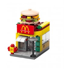Конструктор МакДональдз McDonald's бургерная детский конструктор 118 дет.