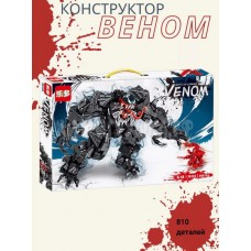 Конструктор Веном: 810 дет, Marvel, Мстители, Карнаж