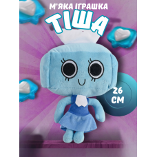 М'яка іграшка Тиша Tisha У Світі Денді Roblox Dandy's World дитяча плюш 26 см