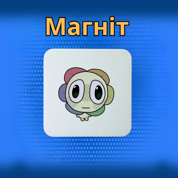 Магніт У Світі Денді Roblox Dandy's World 5*5см