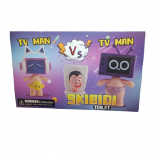 Скибіді туалет фігурки адвент календар Skibidi Toilet 24 фігурки подарункова коробка дитячий подарунок
