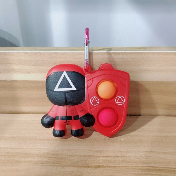 Гра в Кальмара Squid Game серіал іграшки для дітей поп іт pop it антистрес antistress