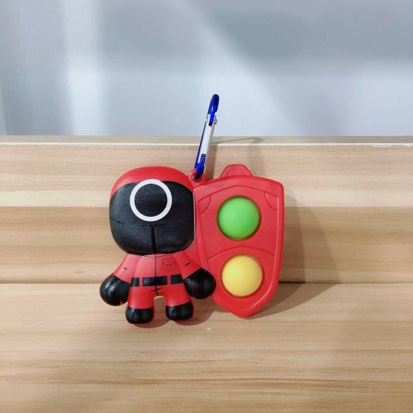 Гра в Кальмара Squid Game серіал іграшки для дітей поп іт pop it антистрес antistress