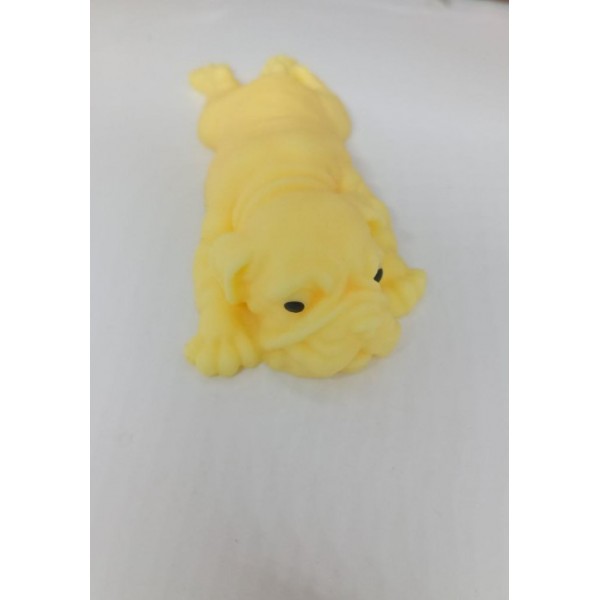 Іграшка антистрес сквіш Мопс іграшка тягучка антистрес собачка 14*7,5 см