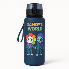 Дитяча пляшка для води "DANDY'S WORLD" 750 мл - яскрава подорож з улюбленими героями!