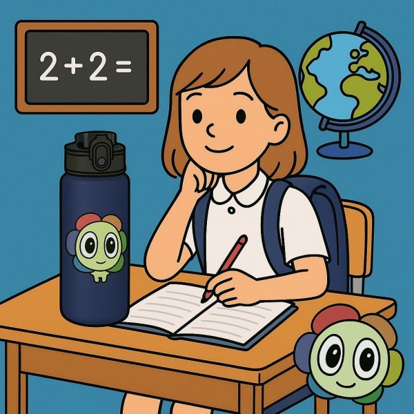 Бутылка В Мире Дэнди (Денди) Roblox Dandy's World для воды 750 мл пластик детская