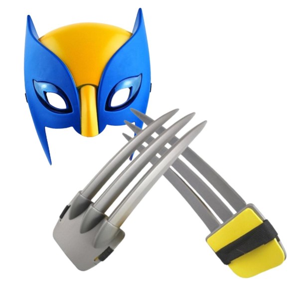 Росомаха дитячий набір маска кігті X-men супергерой Люди Ікс Marvel 2в1