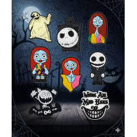 Джибітси Кошмар перед різдвом Джек Скеллінгтон The Nightmare Before Christmas Jack Skellington 8 шт аксесуари крокс прикраса