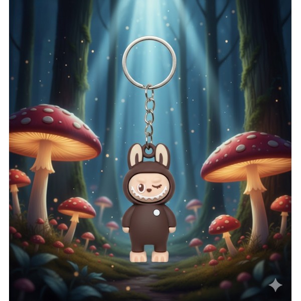 Брелок Лабубу Labubu The Monsters детский на рюкзак, ключи 5,5 см