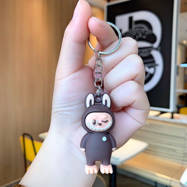 Брелок Лабубу Labubu The Monsters детский на рюкзак, ключи 5,5 см