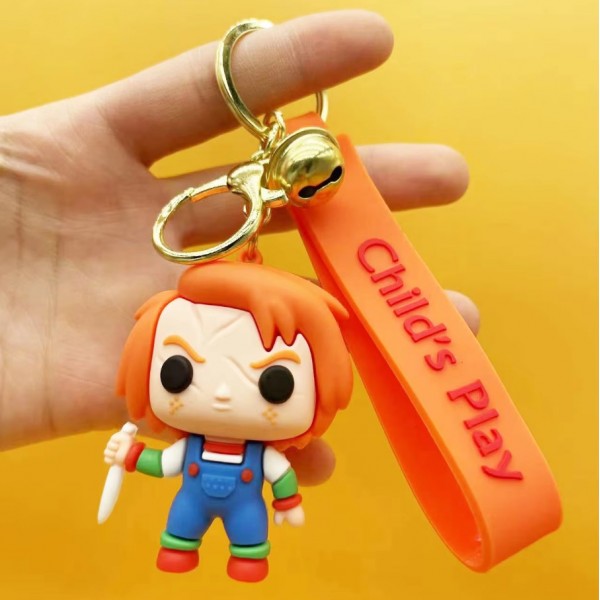 Брелок Чакі Chucky Horror Childs Play Дитяча гра фігурка іграшка для ключів, рюкзака, сумки 5,9 см