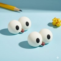 Джибитсы глаза милые забавные украшения для обуви с большими глазами аксессуары крокс украшение 2 шт