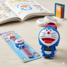 Детские часы Doraemon часы Doraemon цифровые часы Дореман синие