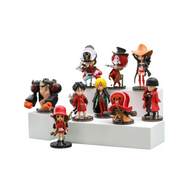 Фігурки Ван піс One Piece Великий куш аніме манга ігрові фігурки 9 шт. іграшки для дітей 7 см