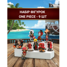 Ван пис фігурки One Piece Великий куш аніме манга ігрові фігурки 9 шт/компл. іграшки для дітей