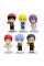 Набор фигурок Чиби Баскетбол фигурки аниме Kuroko no Basuke Куроко, Кагами, Аомине, Акаши, Кисе, Мурасакибара  детские игрушки 6 шт./компл. 10 см