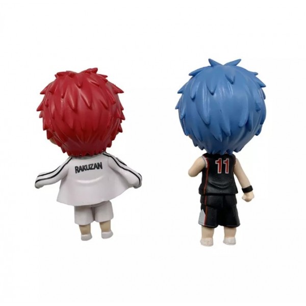 Набор фигурок Чиби Баскетбол фигурки аниме Kuroko no Basuke Куроко, Кагами, Аомине, Акаши, Кисе, Мурасакибара  детские игрушки 6 шт./компл. 10 см