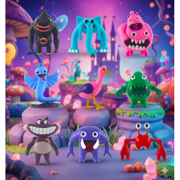 Фігурки Дитячий садок Банбана Garten of Banban банбан іграшки набір 9 шт 5-7,5 см