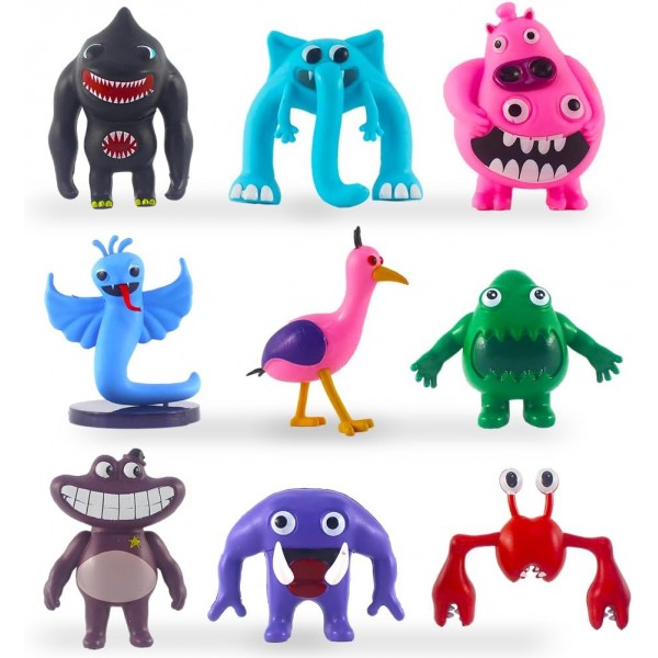 Фігурки Дитячий садок Банбана Garten of Banban банбан іграшки набір 9 шт 5-7,5 см