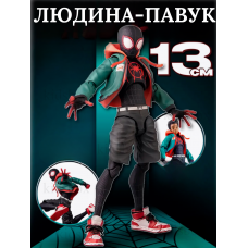 Фігурка Майлз Моралес Людина-Павук з аксесуарами Спайдермен Spider-Man Miles Morales Marvel дитяча іграшка 13 см