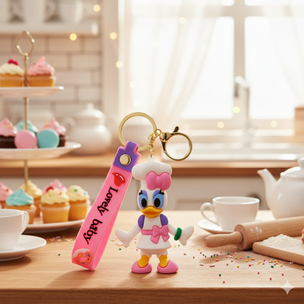 Брелок Дональд Дак Дейзі Donald Duck фігурка іграшка для ключів, рюкзака, сумки 7,5 см