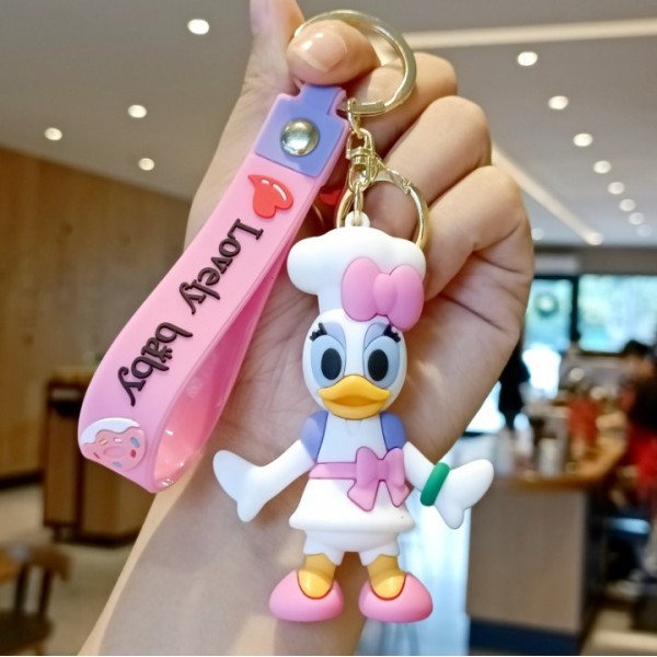 Брелок Дональд Дак Дейзі Donald Duck фігурка іграшка для ключів, рюкзака, сумки 7,5 см