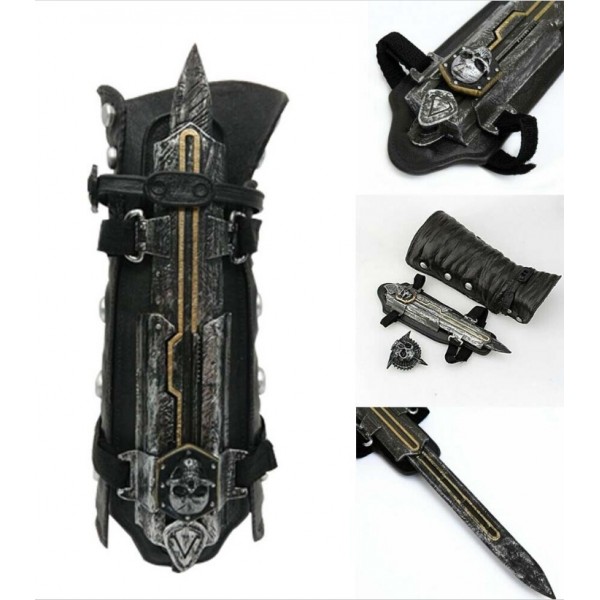 Прихований клинок Assassin's Creed Піратська дитяча іграшка Едвард Кенвей Black Flag Чорний прапор зброя з прихованим лезом