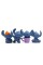 Фігурки Ліло та Стіч Lilo & Stitch дитячі іграшки набір 4 шт 3-3,5 см