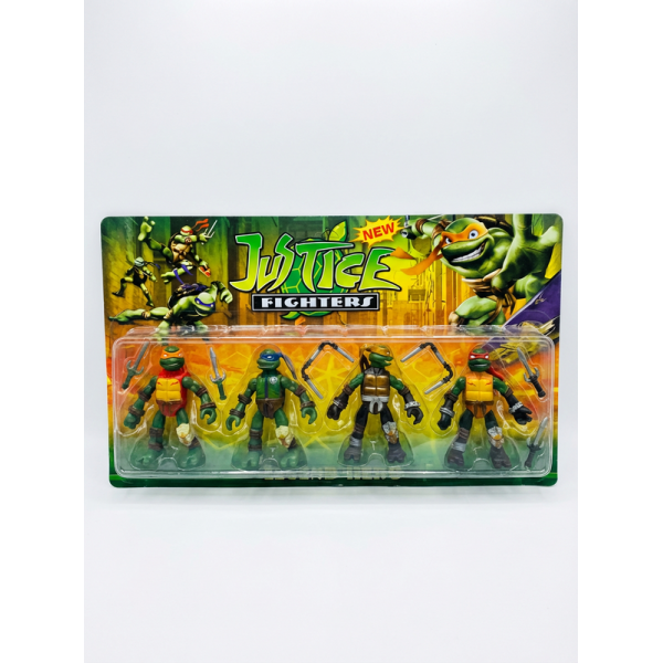 Набір фігурок Черепашки Ніндзя TMNT Teenage Mutant Ninja Turtle фігурки героїв 4 шт.