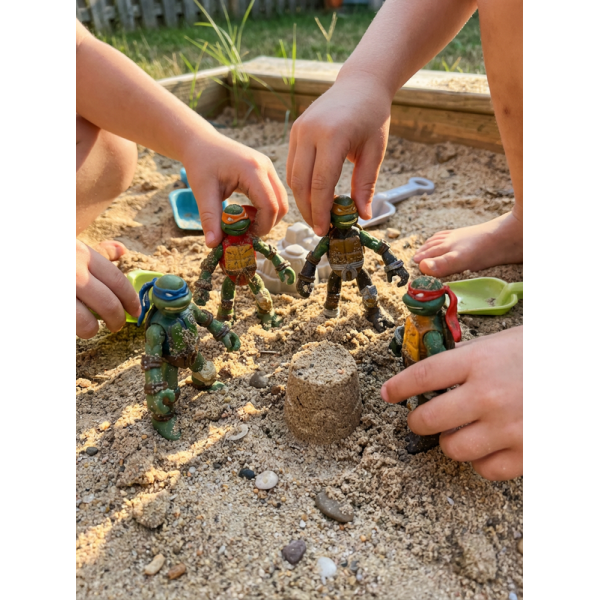Набір фігурок Черепашки Ніндзя TMNT Teenage Mutant Ninja Turtle фігурки героїв 4 шт.