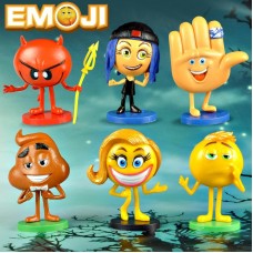 Емоджі Муві Emoji Movie ігровий набір 6 фігурок