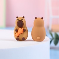 Брелок Капібара capybara фігурка іграшка для ключів, рюкзака, сумки 5 см