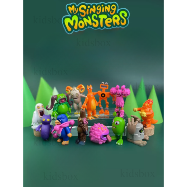 Набір фігурок Мої монстри, що співають My Singing Monsters іграшки дитячі 13 шт 4-9 см