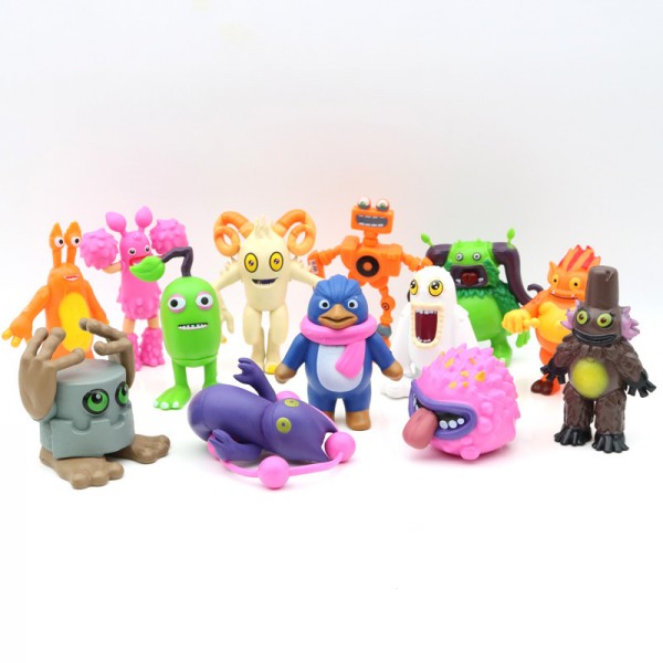 Набір фігурок Мої монстри, що співають My Singing Monsters іграшки дитячі 13 шт 4-9 см
