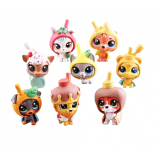 Літл Пет Шоп Littlest Pet Shop набір фігурок дитячі фігурки 8шт нові 6см ПВХ