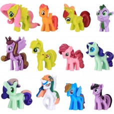 Май Літл Поні фігурки Мій маленький поні My Little Pony ігровий набір фігурок Єдинороги 12 шт 3-5см