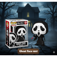 Фігурка Ghost Face Funko POP 1607: Крик, Примарне обличчя, Гост фейс, вініл, фанко поп.