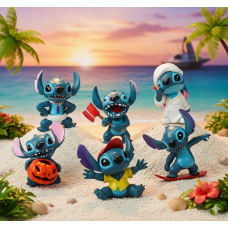 Ліло та Стіч Lilo and Stitch міні фігурки дитячий ігровий набір 6 шт. 5-7,5 см