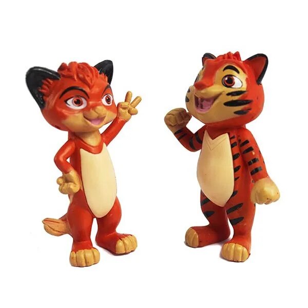 Набір фігурок Лео та Тіг Leo &amp; Tig Лісові пригоди маленьких друзів 5 шт 8 см