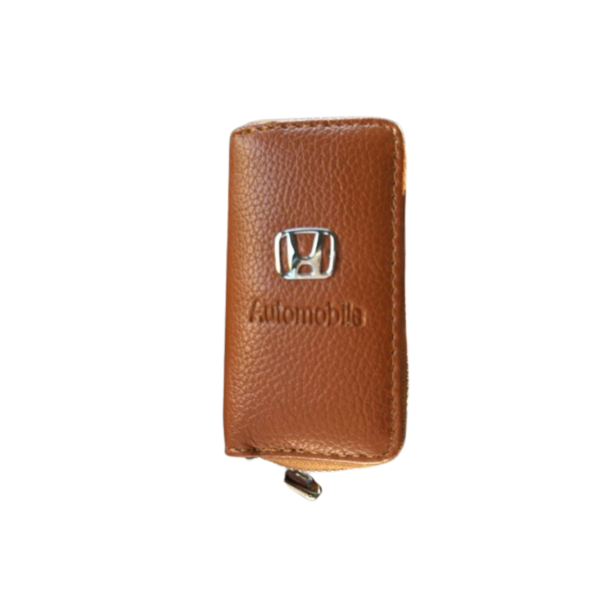 Брелок Хонда коричневий Honda сумка для ключів від машини чохол для ключів креативний модний захисний чохол для ключів від машини