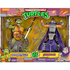 Черепашки класичні Донателло проти Шредера набір фігурок TMNT 15 см