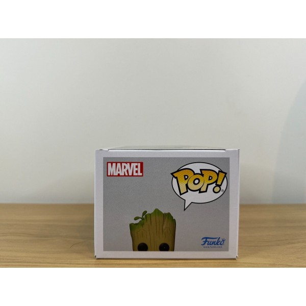 Фігурка Funko Pop Грут I am Groot Я Грут, Грут з сирними слойками Groot with Cheese Puffs Фанко поп 10 см №1196