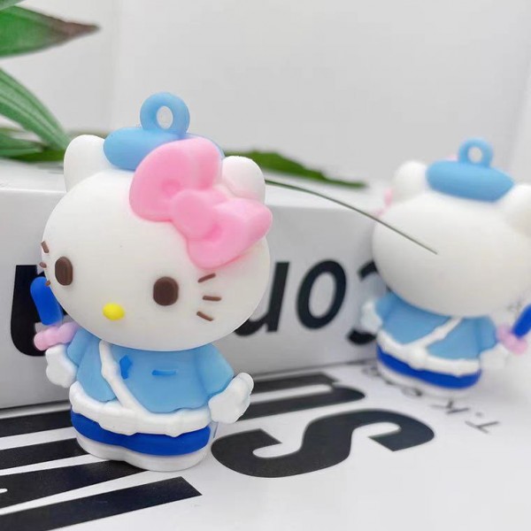 Фігурки Привіт Кітті Hello Kitty Хеллоу Кітті дитячі іграшки брелки 8 шт 4,5 см